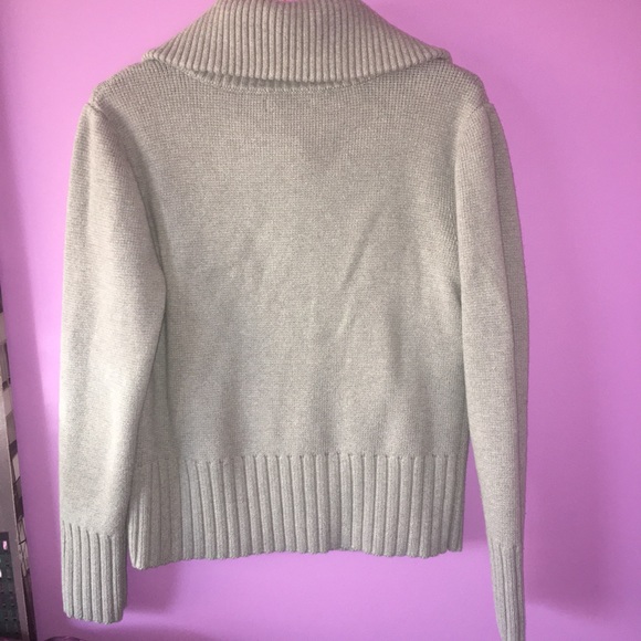 Banana Republic Grey Cardigan Sweater - Picture 3 of 8